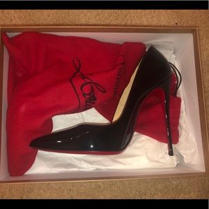 Black Patent So Kate Heels